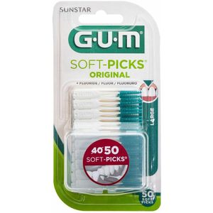 1+1 gratis: GUM Soft-Picks Original Large 50 stuks