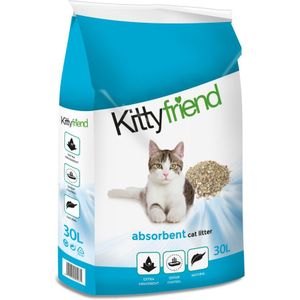 Kitty Friend Kattenbakvulling Absorbent 30 liter