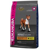 3x Eukanuba Dog Active Adult Medium 3 kg