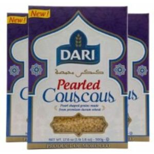 3x Dari Couscous Pearled 500 gr