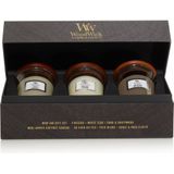 WoodWick Hourglass Geurkaars Deluxe Giftset - 3 Mini - Woody