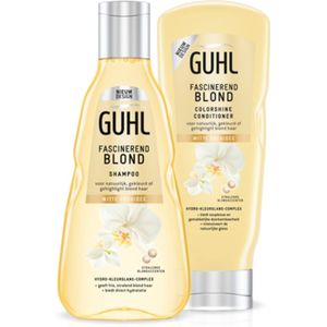 Guhl Fascinerend Blond - Shampoo 1x 250 ml & Conditioner 1x 200 ml - Pakket