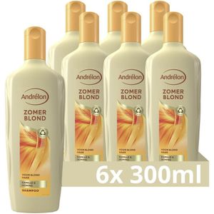 6x Andrelon Shampoo Zomer Blond 300 ml