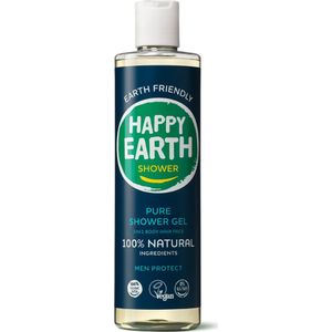 1+1 gratis1+1 gratis: Happy Earth 100% Natuurlijke Douchegel Men Protect 300 ml