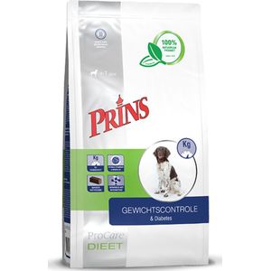Prins ProCare Pressed Veterinary Dieet Gewichtscontrole & Diabetes Hondenvoer 3 kg