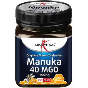 6x Lucovitaal Manuka Honing 40 MGO 250 gr