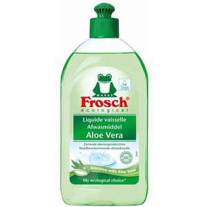 8x Frosch Afwasmiddel Aloë Vera 500 ml