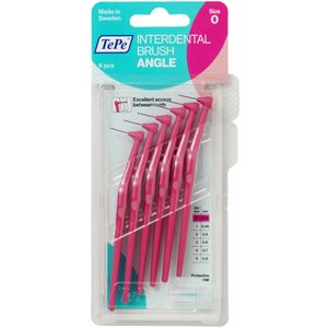 3x TePe Angle Interdentale Ragers 0,4 mm Roze 6 stuks