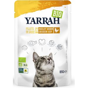 Yarrah Bio Kattenvoer Kip 85 gr