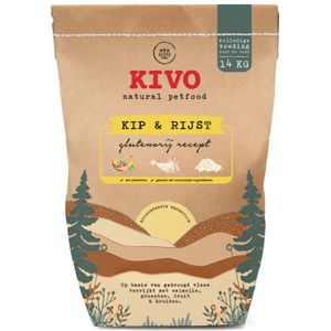 Kivo Kip & Rijst Glutenvrij 14 kg