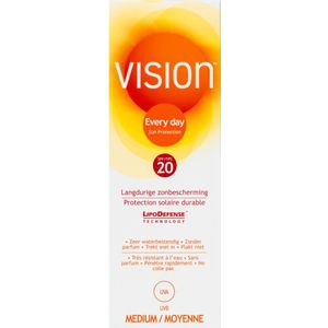 1+1 gratis: Vision Zonnebrand Every Day Sun SPF 20 200 ml
