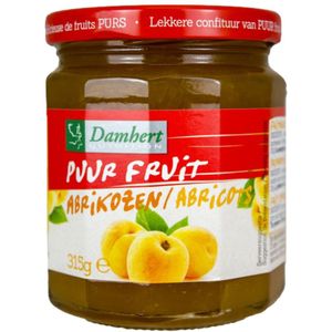 Damhert Puur Fruit Confiture Abrikoos 315 gr