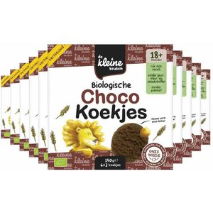 10x de Kleine Keuken Bio Chocokoekjes 150 gr