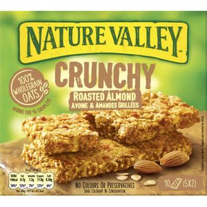 Nature Valley Crunchy Roasted Almond 5x2 stuks