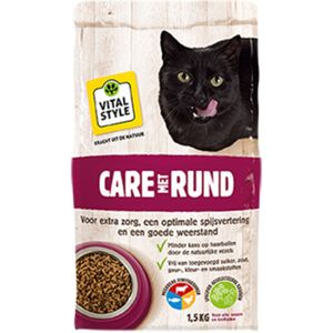 VITALstyle Kattenvoer Care Rund 1,5 kg