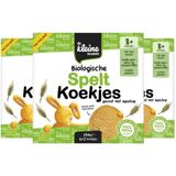 3x de Kleine Keuken Bio Speltkoekjes 150 gr