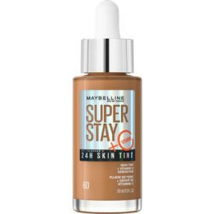 2x Maybelline SuperStay 24H Skin Tint Foundation 60 30 ml