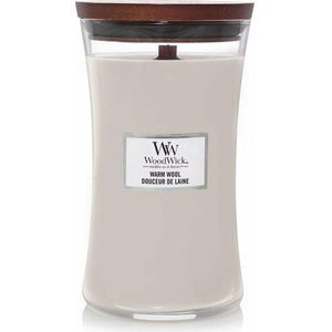 WoodWick Geurkaars Large Warm Wool 611 gr