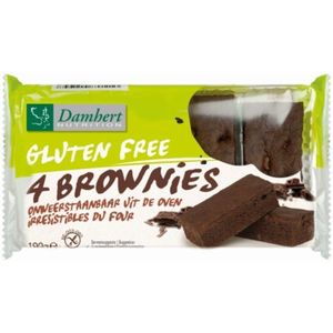9x Damhert Brownies Glutenvrij 200 gr