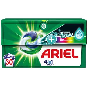 2+2 gratis: Ariel 4in1 Pods Wasmiddelcapsules Color Lenor Unstoppables 30 stuks