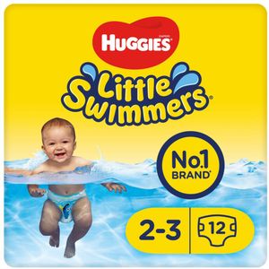 3x Huggies Little Swimmers maat 2-3 (3-8 kg) 12 stuks