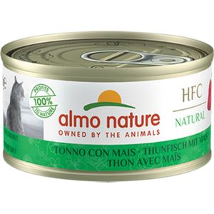 Almo Nature HFC Natural Kattenvoer Tonijn - Mais 70 gr