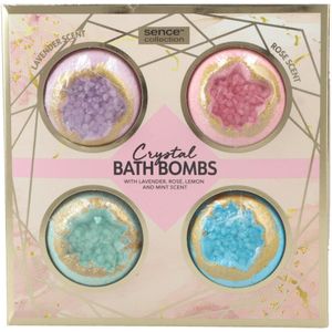 Sence Bruisbal Crystal Bath Bomb Geschenkset 1 set
