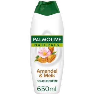 3x Palmolive Douchecréme Naturals Amandel 650 ml