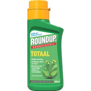 12x Roundup PA Totaal Onkruidvrij Concentraat 500 ml