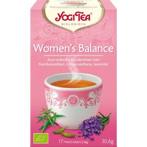 3x Yogi tea Womens Balance Biologisch 17 stuks