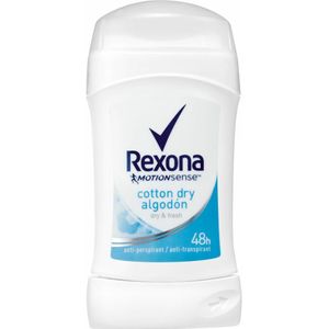 6x Rexona Deodorant Stick Cream Motion Sense Ultra Dry Cotton 40 ml