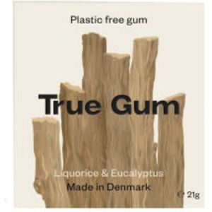 6x True Gum Liquorice & Eucalyptus Sugarfree 21 gr