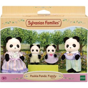 Sylvanian Families Familie Panda 5529 - Fluweelzachte Speelfiguren