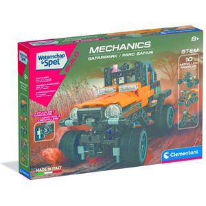 Clementoni Wetenschap & Spel Mechanica - Safaripark - Constructie Speelgoed - STEM-speelgoed