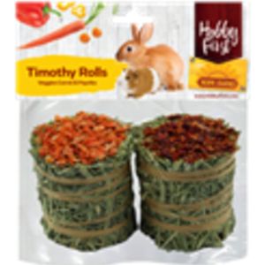 Hobby First Hope Farms Timothy Rolls Wortel & Paprika 200 gr