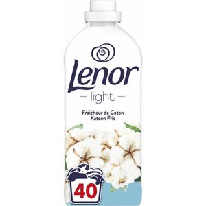 2+2 gratis: Lenor Wasverzachter Katoen Fris 40 Wasbeurten 840 ml