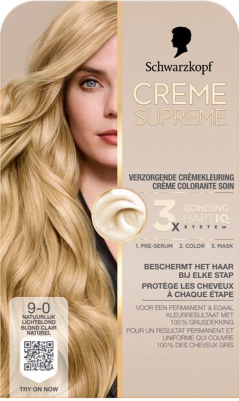 Schwarzkopf Creme Supreme Haarkleuring 9-0 1 set