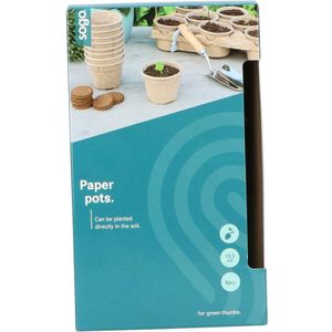 SOGO Paperpot 10,5 cm 8 stuks