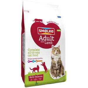 Smolke Kattenvoer Adult Lam 4 kg