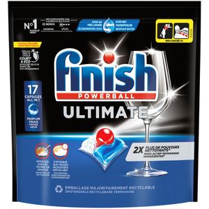 Finish Ultimate Vaatwastabletten Regular 17 stuks