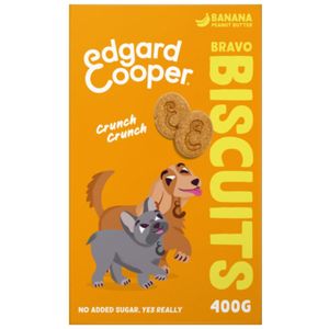 7x Edgard & Cooper Adult Biscuit Banaan & Pinda 400 gr