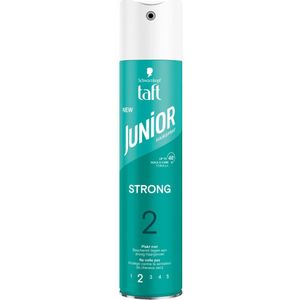 6x Taft Junior Haarspray Strong 250 ml