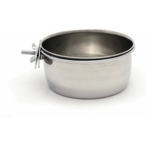 Beeztees Coopcup Inox met Schroef 12 cm