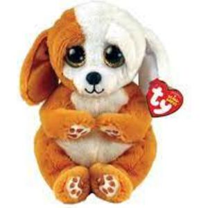TY Beanie Babies Bellies Ruggles Dog 15 cm