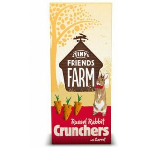 8x Tiny Friends Farm Russel Rabbit Crunchers 120 gr