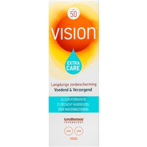 2x Vision Zonnebrand Crème Extra Care SPF 50 185 ml