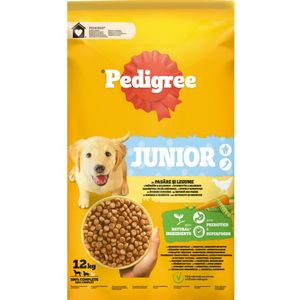 Pedigree Droog Junior Kip 12 kg