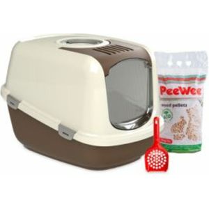 PeeWee Startpakket EcoDome Bruin - Beige 66,5 x 48,5 x 46,5 cm