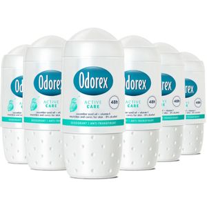 6x Odorex Deodorant Roller Active Care 50 ml