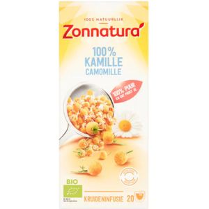6x Zonnatura Kamille Thee Biologisch 20 stuks